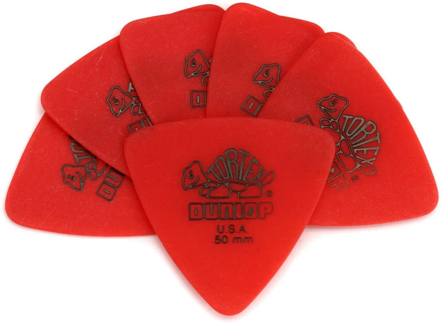 

Медиаторы Dunlop 431P050 Tortex Triangle, красные, 0,50 мм (6 шт.)