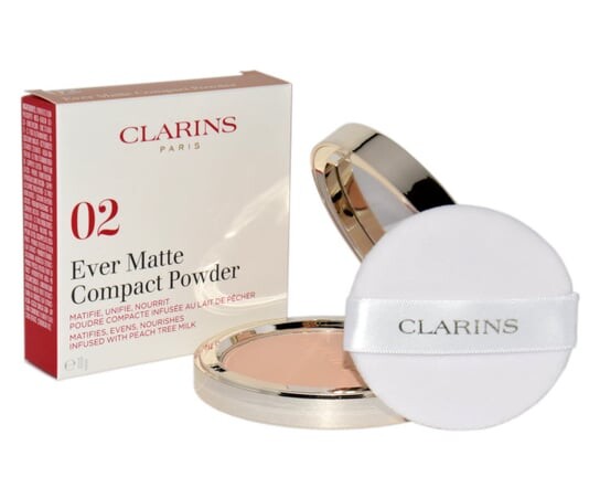 

Компактная пудра Clarins Joli Ever Matte 02 Универсальная, средний размер