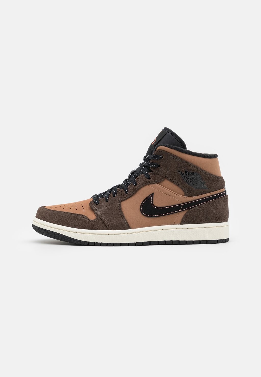 

Высокие кроссовки Jordan Air Jordan 1 Mid Se, темный шоколад / малиновое блаженство