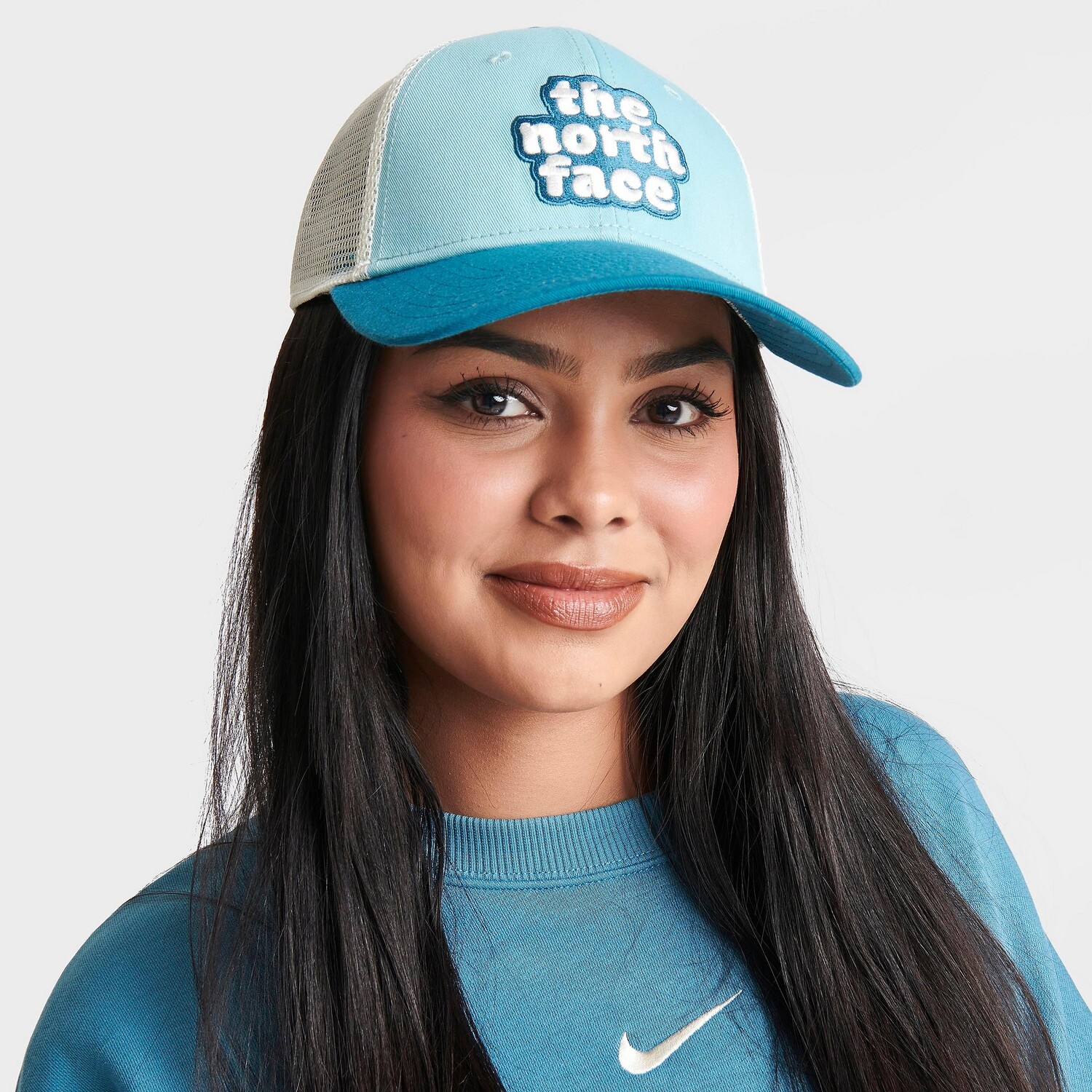

Кепка Snapback The North Face Mudder Trucker, зеленый