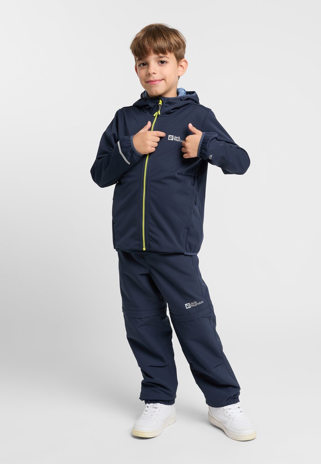 

Дождевик FELDBERG HOODED Jack Wolfskin, темно-синий