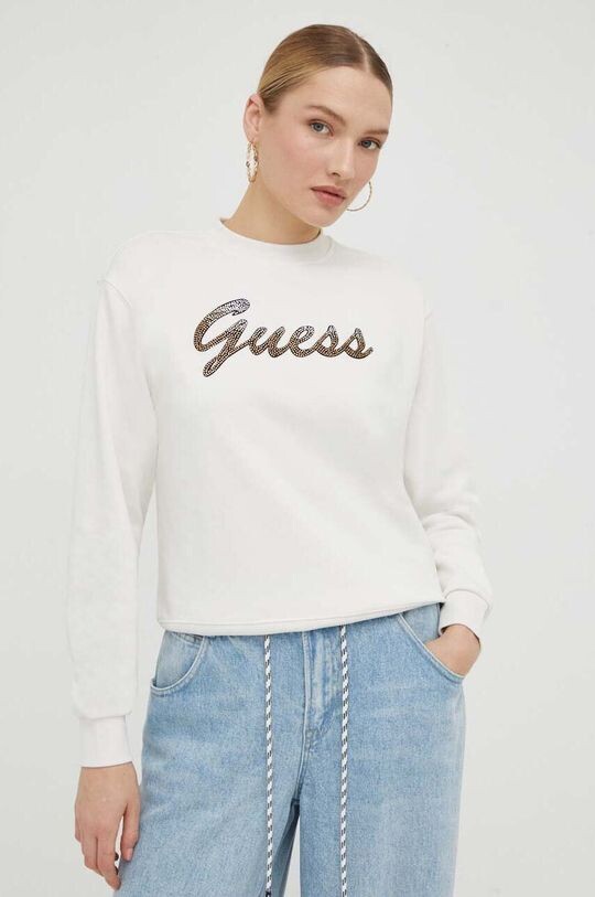 

Угадайте, толстовка Guess, бежевый