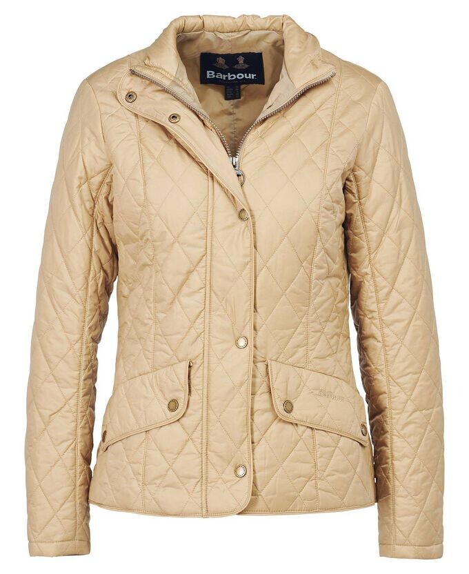 

Стеганая куртка кавалерийское лоскутное одеяло Barbour, бежевый