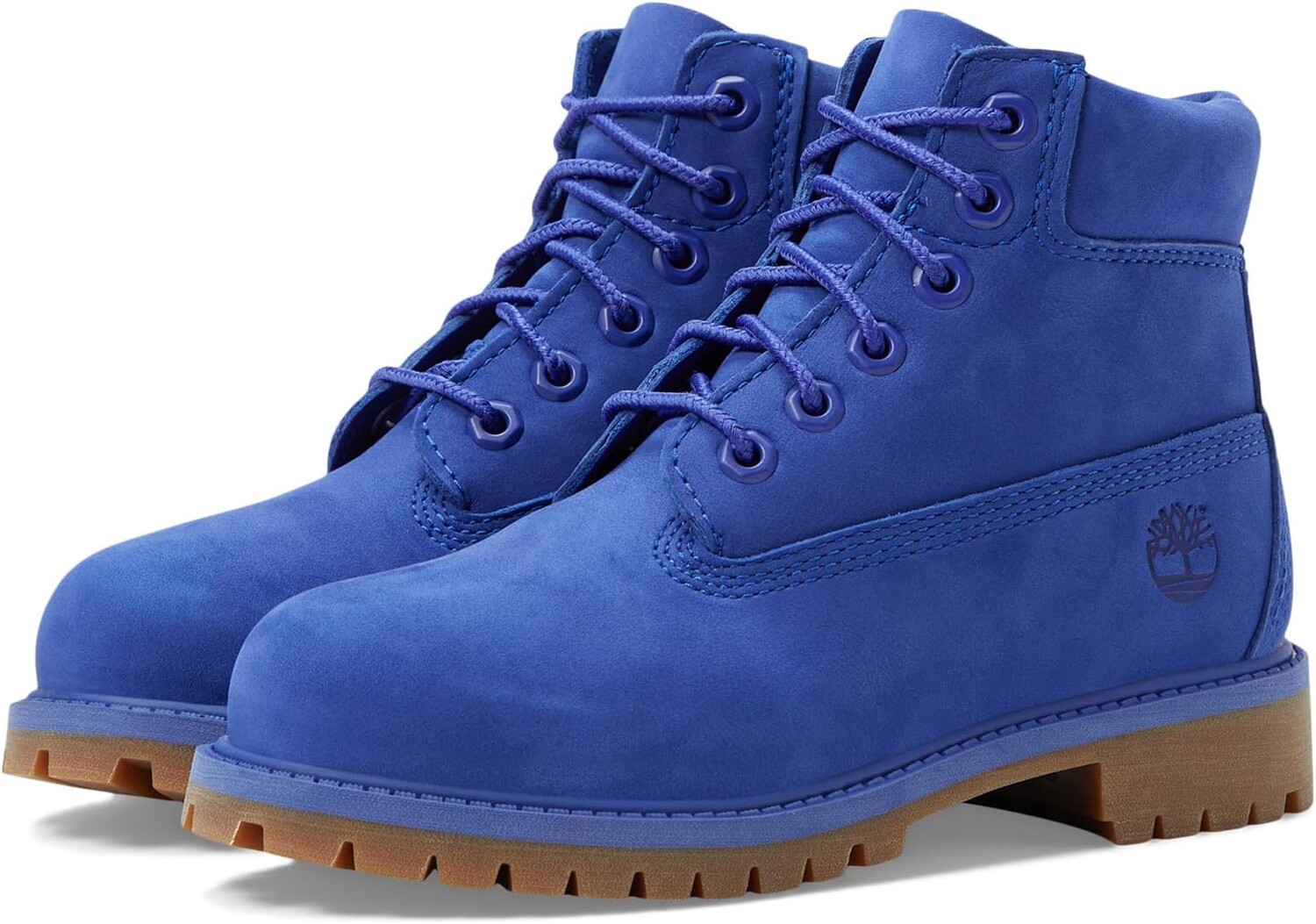 

Ботильоны 50th Edition Premium 6-Inch Waterproof Boot Timberland, цвет Bright Blue Nubuck