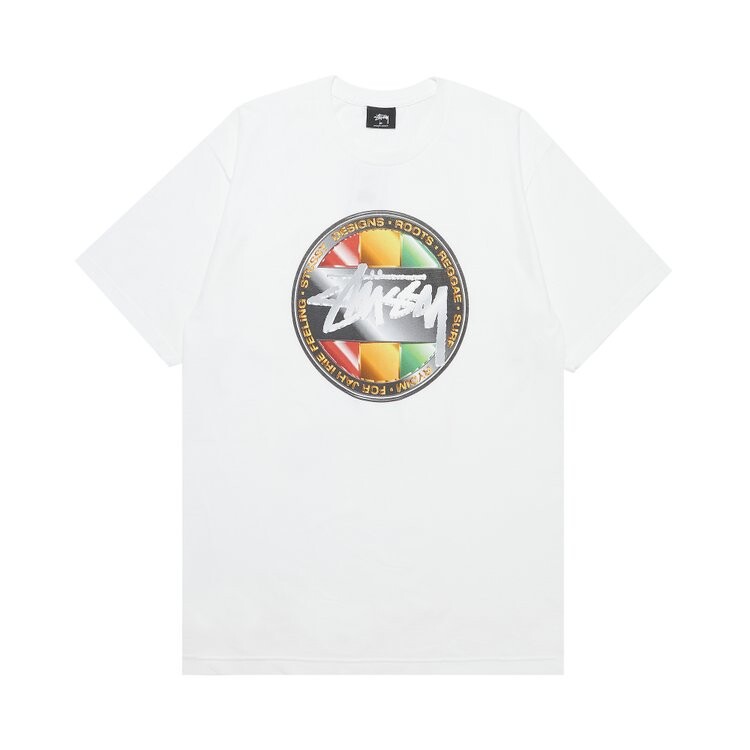

Футболка Stussy Chrome Dot 'White', белый