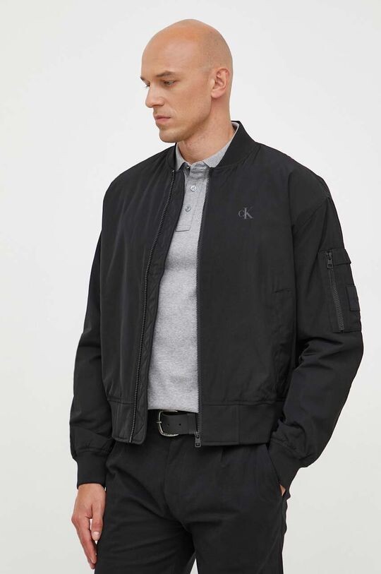 

Бомбер Calvin Klein Jeans, черный