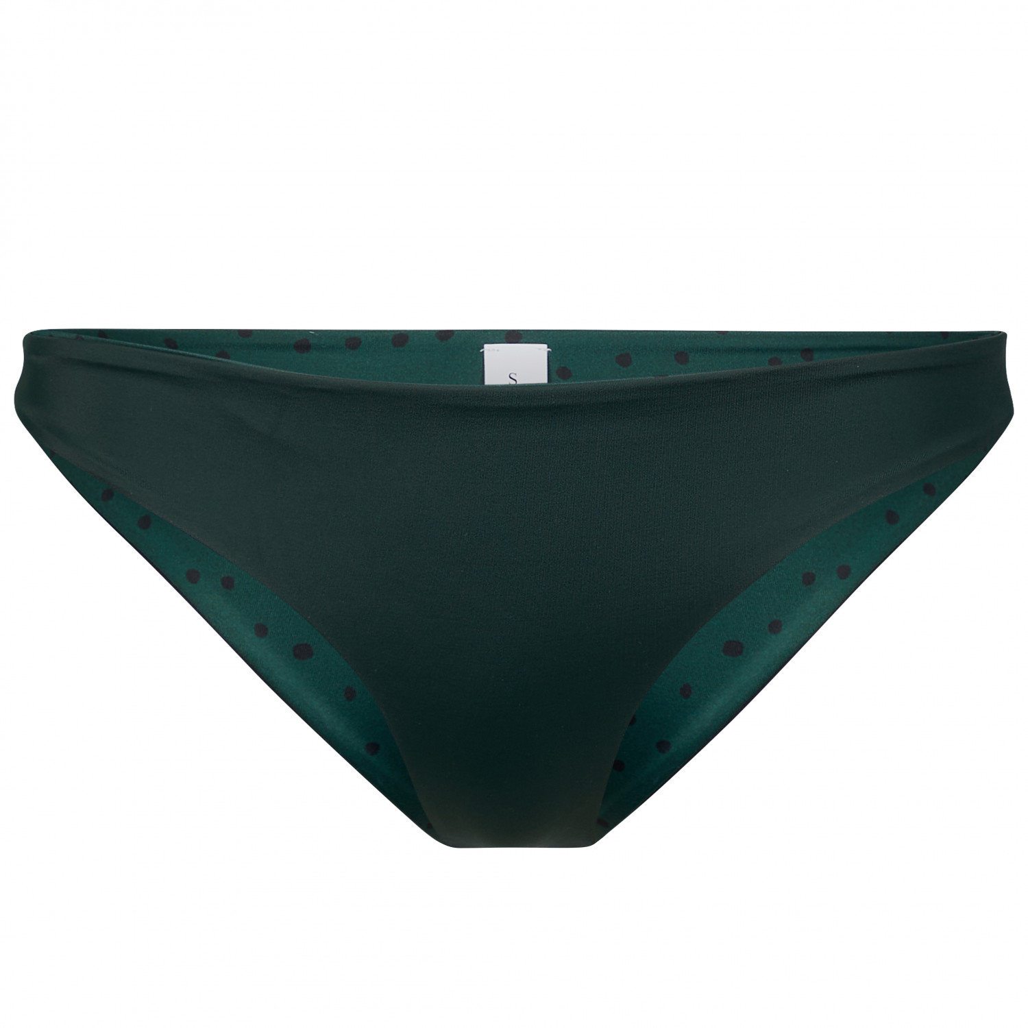 Низ бикини Pura Clothing Women's Yapla Bottom, цвет Dark Green/Dots