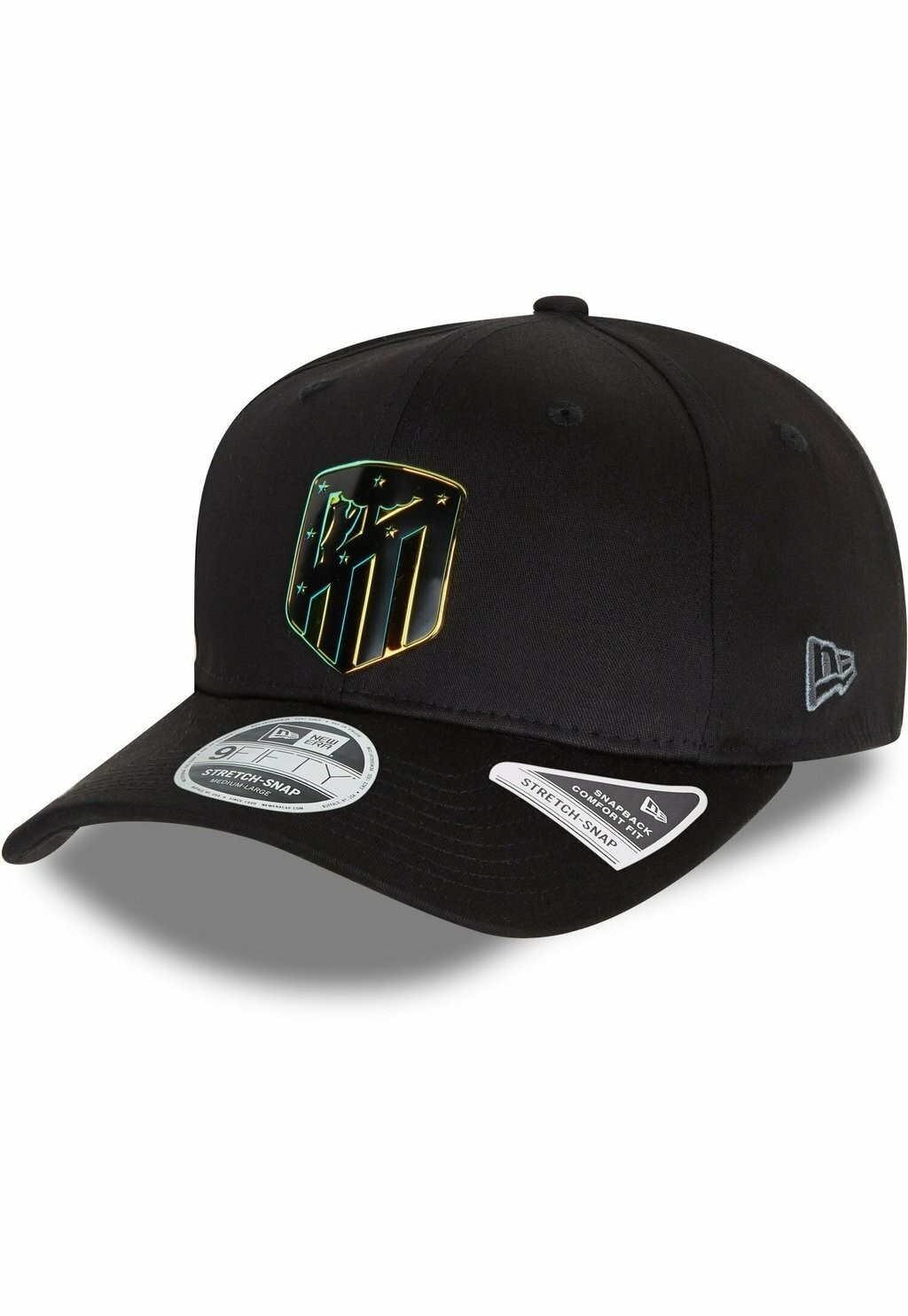 

Бейсболка 9FIFTY STRETCH SNAP IRIDESCENT ATLÉTICO MADRID New Era, цвет black
