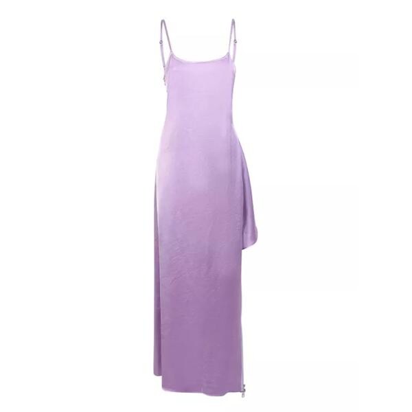 

Платье creased effect lilac dress J.W. Anderson, фиолетовый