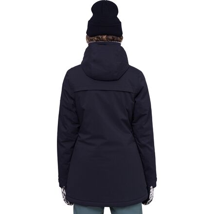 Утепленная куртка Spirit женская 686, цвет Black Geo Jacquard