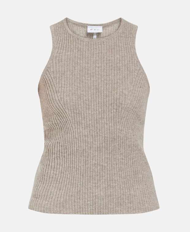 

Топ без рукавов FTC Cashmere, серо-коричневый