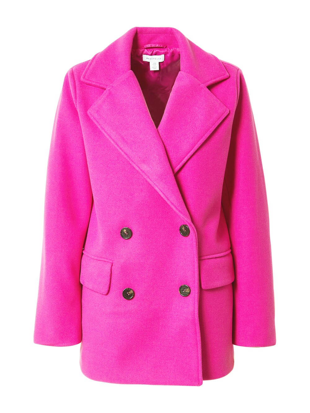 Межсезонное пальто Warehouse, розовый межсезонное пальто warehouse нюд
