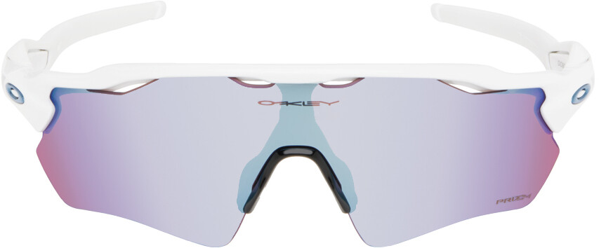 

Белые солнцезащитные очки Radar EV Path Oakley, цвет Polished white
