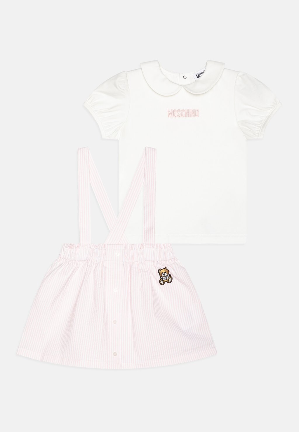 

Мини-юбка BABY SKIRT SET MOSCHINO, цвет cloud/sugar rose