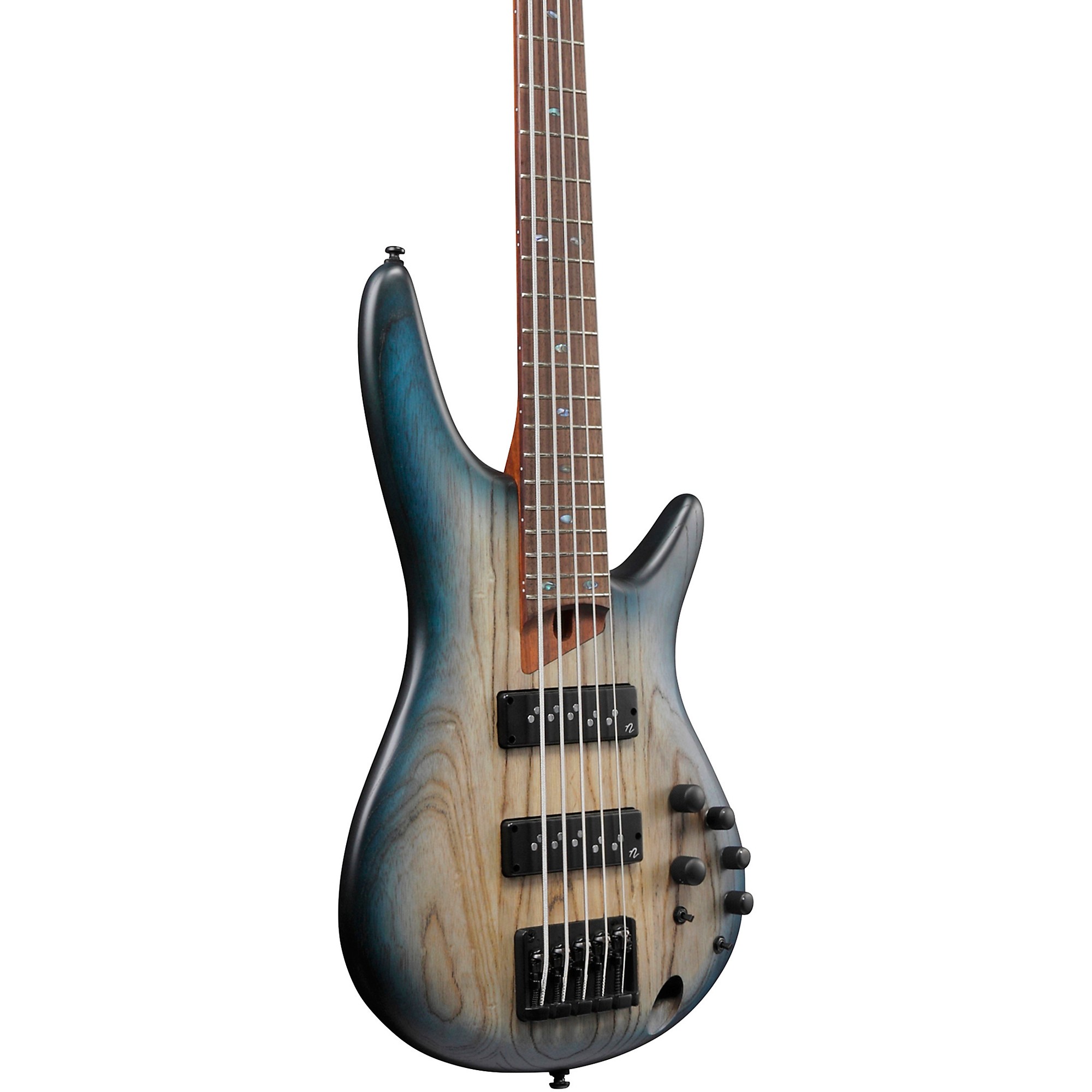 цена Ibanez SR605E 5-струнная электрическая бас-гитара Cosmic Blue Starburst Flat