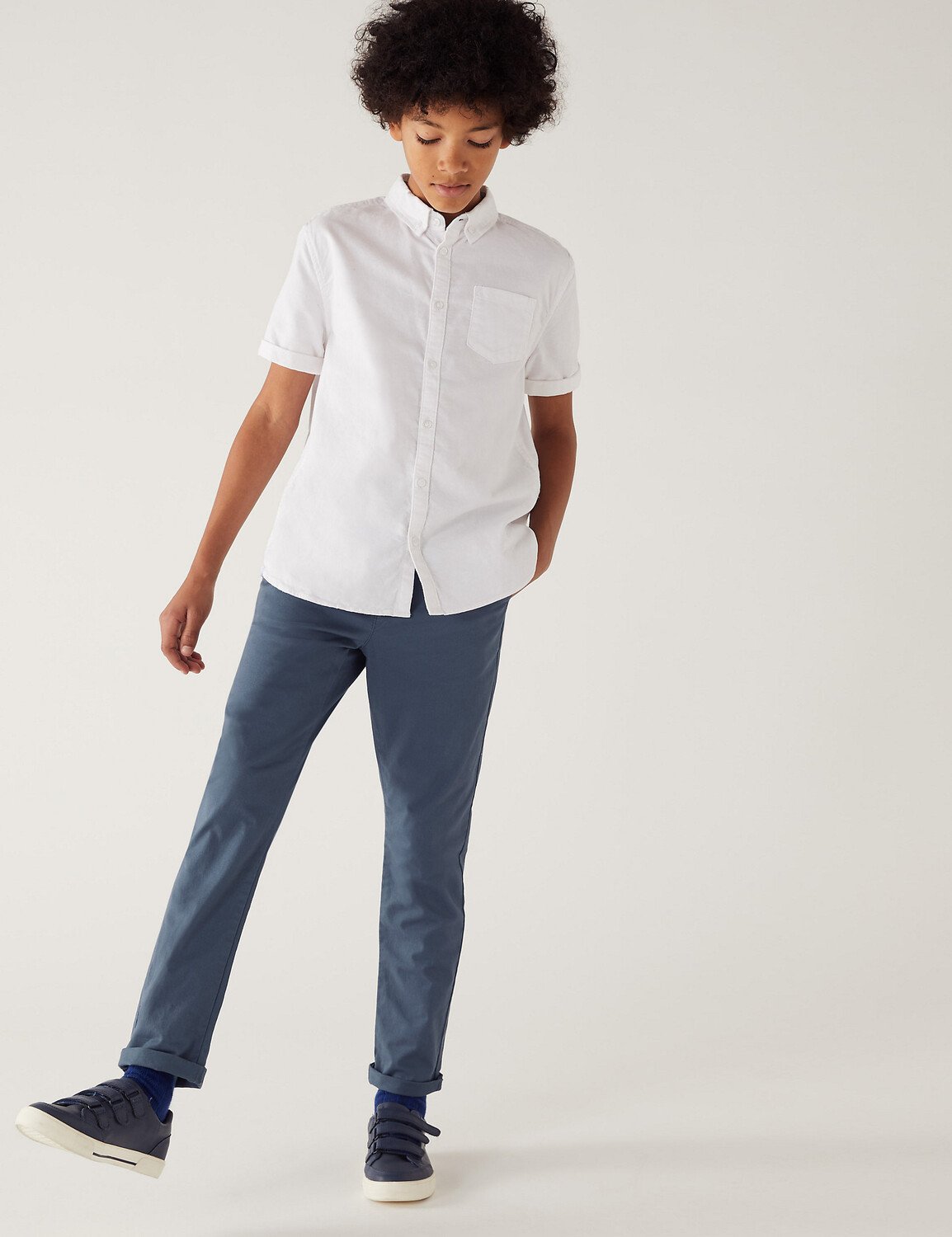 

Чиносы из хлопка (6–16 лет) Marks & Spencer