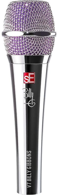 

Динамический суперкардиоидный микрофон sE Electronics V7-BFG Billy F. Gibbons Signature Handheld Supercardioid Dynamic Microphone