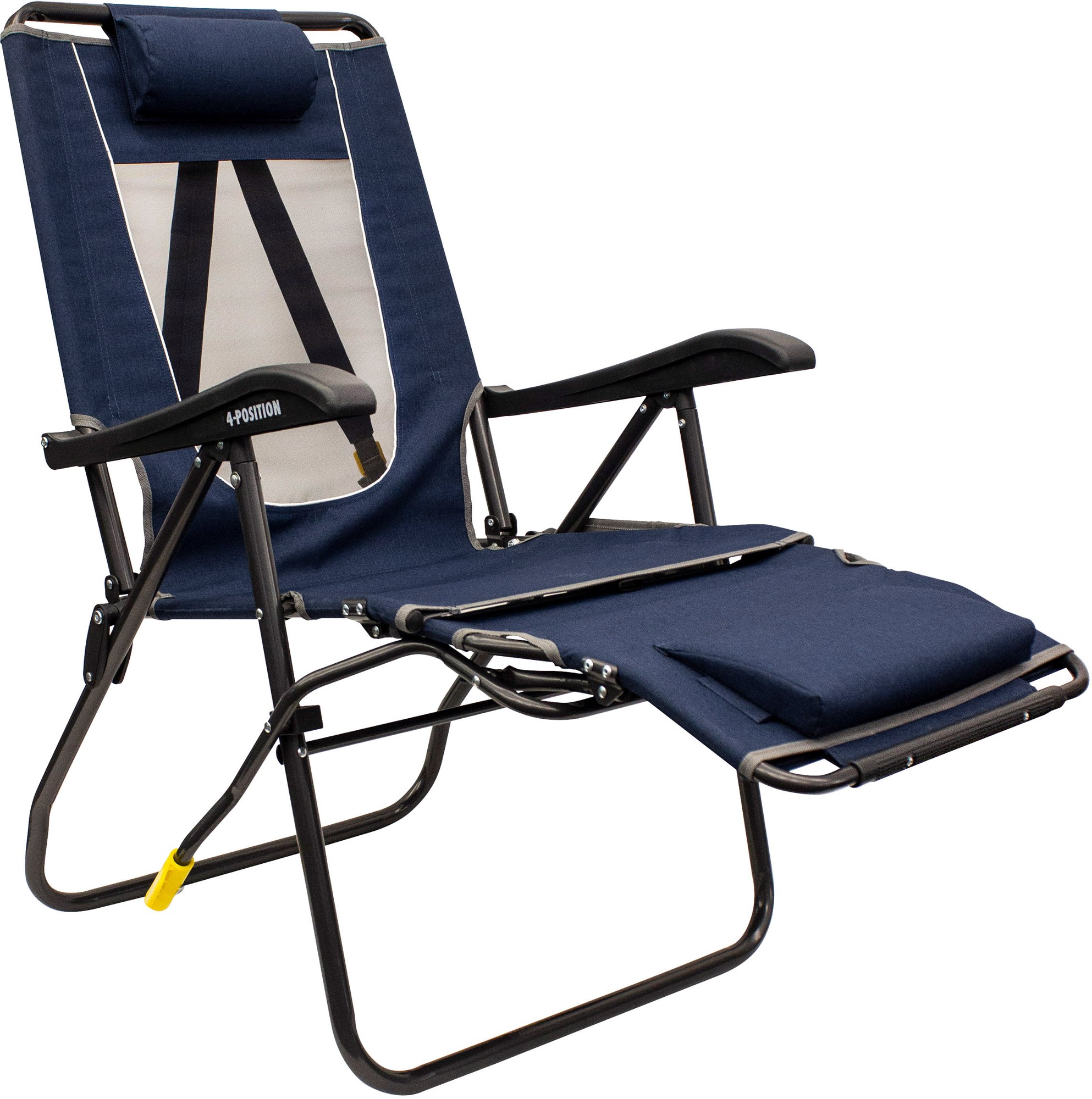 Кресло для отдыха Legz-Up GCI Outdoor, синий кресло качалка с солнцезащитным козырьком gci outdoor серый