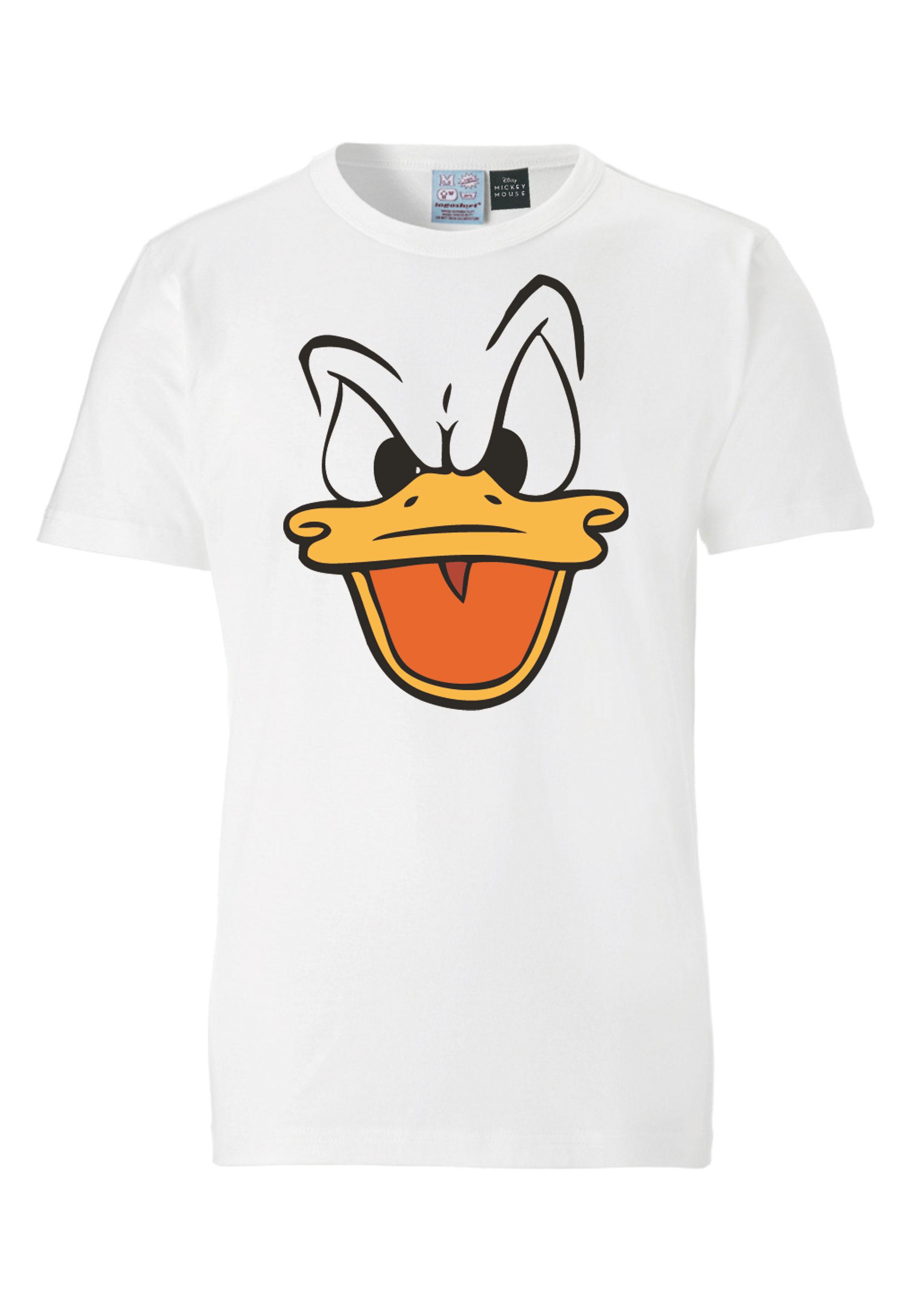 Футболка Logoshirt Donald Duck – Face, цвет altweiss