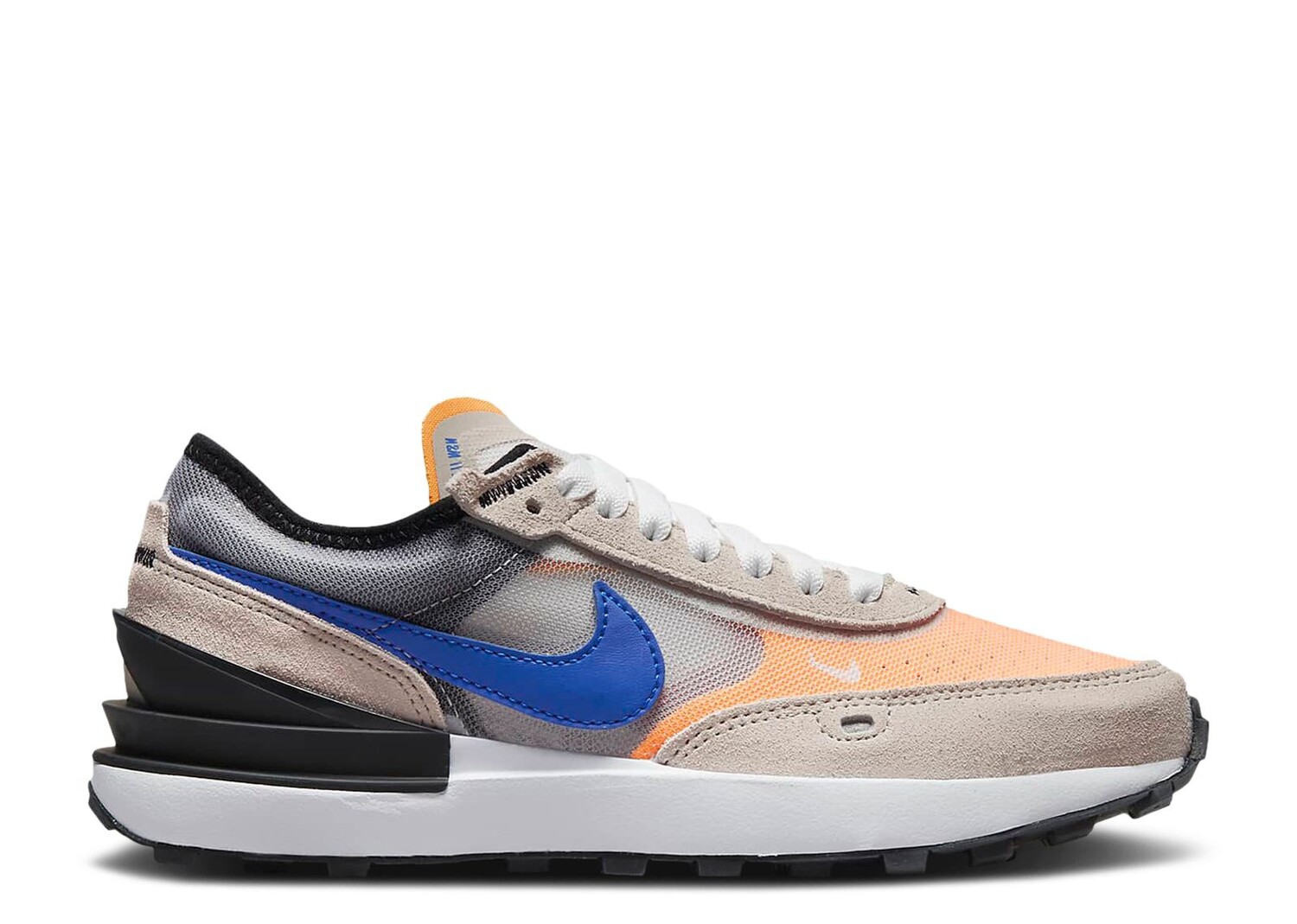 

Кроссовки Nike Waffle One Gs 'Light Bone Blue Orange', серый