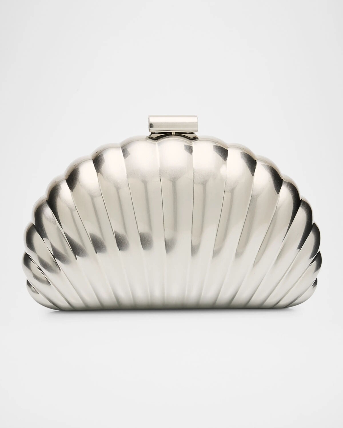 

Клатч Monet Shell Simkhai, серебряный