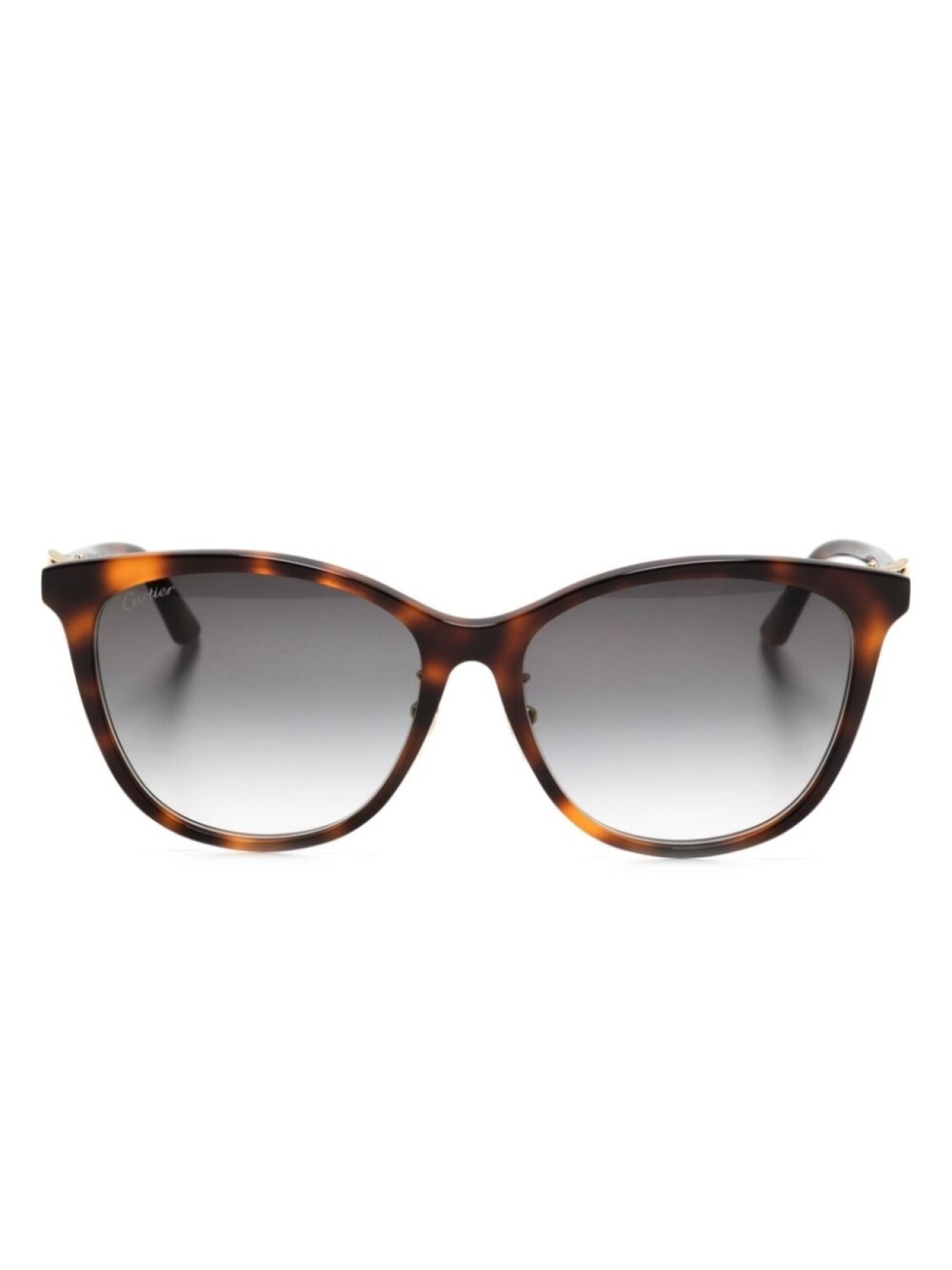 

Cartier Eyewear солнцезащитные очки C Décor, коричневый