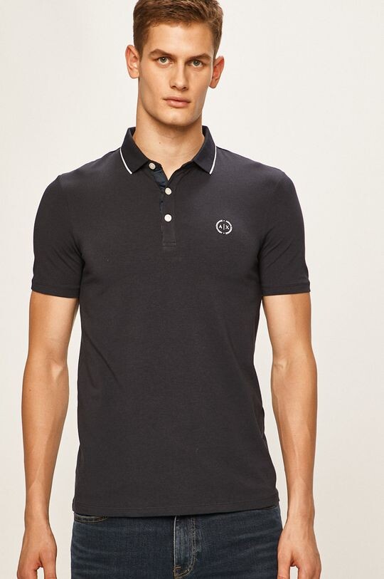 

Поло 8NZF70.Z8M9Z Armani Exchange, темно-синий
