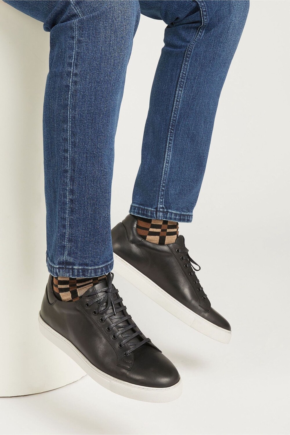 

Кожаные кроссовки Simon Jones Bootmaker, черный