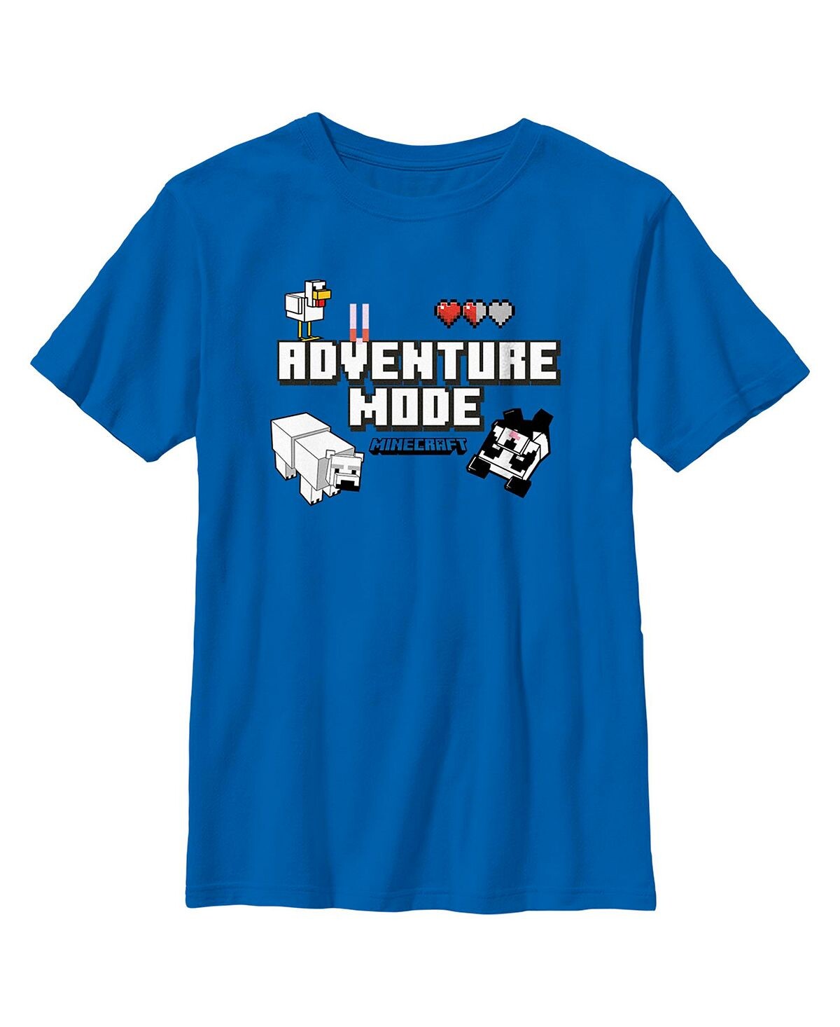

Детская футболка Minecraft Adventure Mode для мальчиков с медведями Microsoft