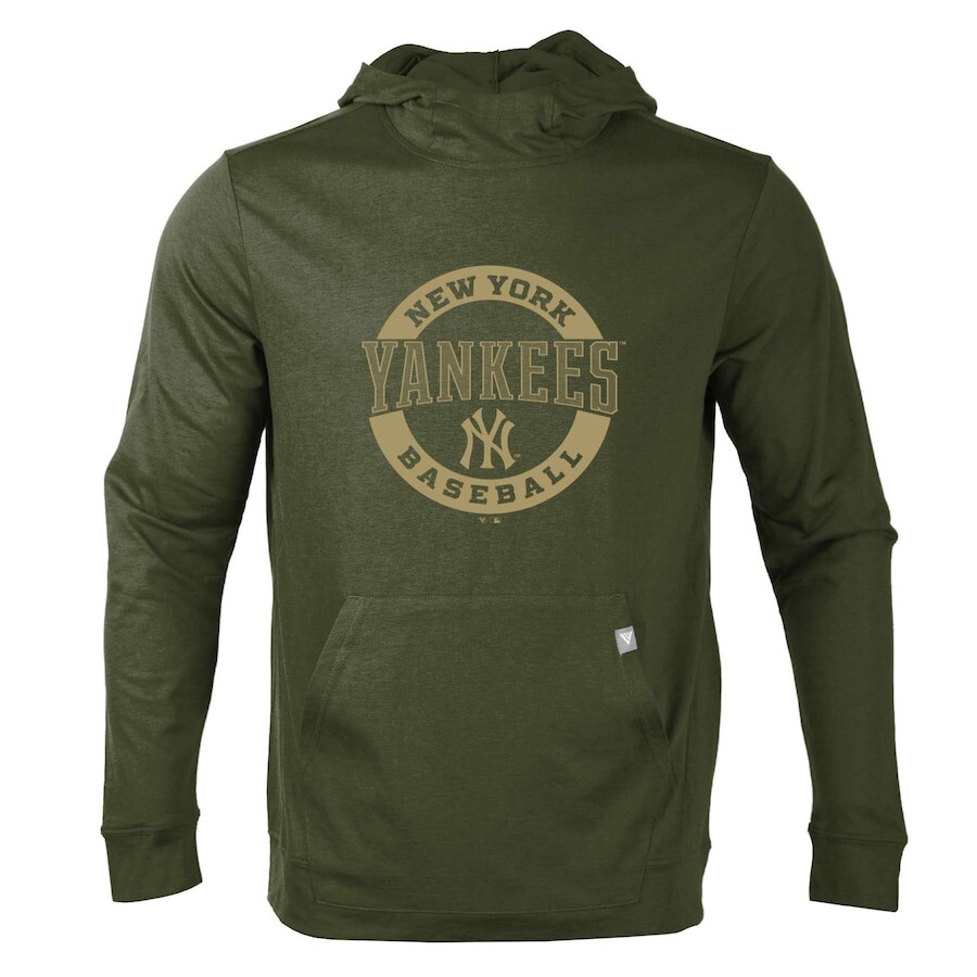 

Пуловер с капюшоном Levelwear New York Yankees, зеленый