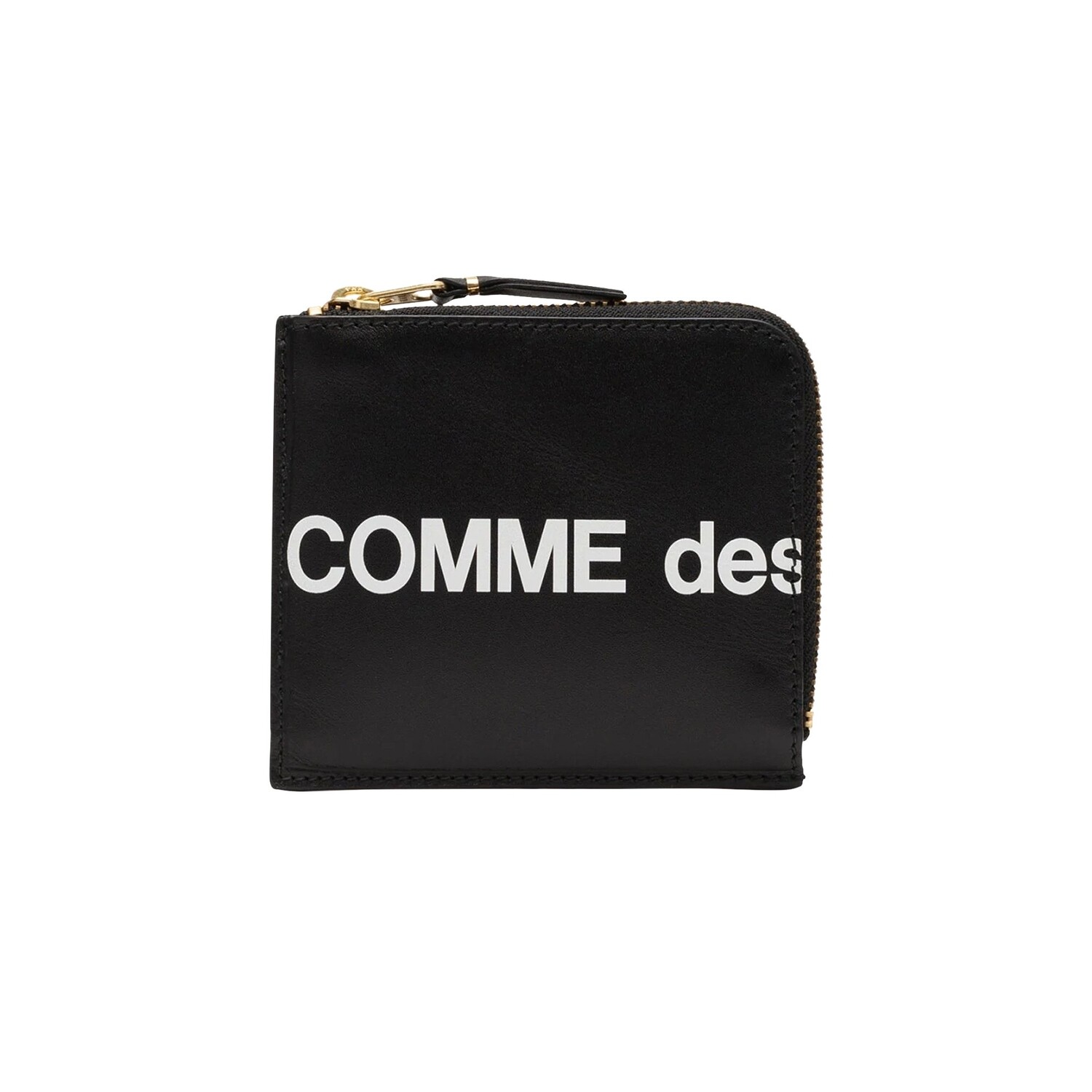 

Кошелек Comme des Garçons Тонкий кошелек с огромным логотипом, черный цвет