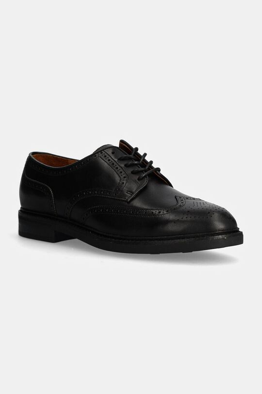 

Кожаные туфли Asher Wgtip Polo Ralph Lauren, черный