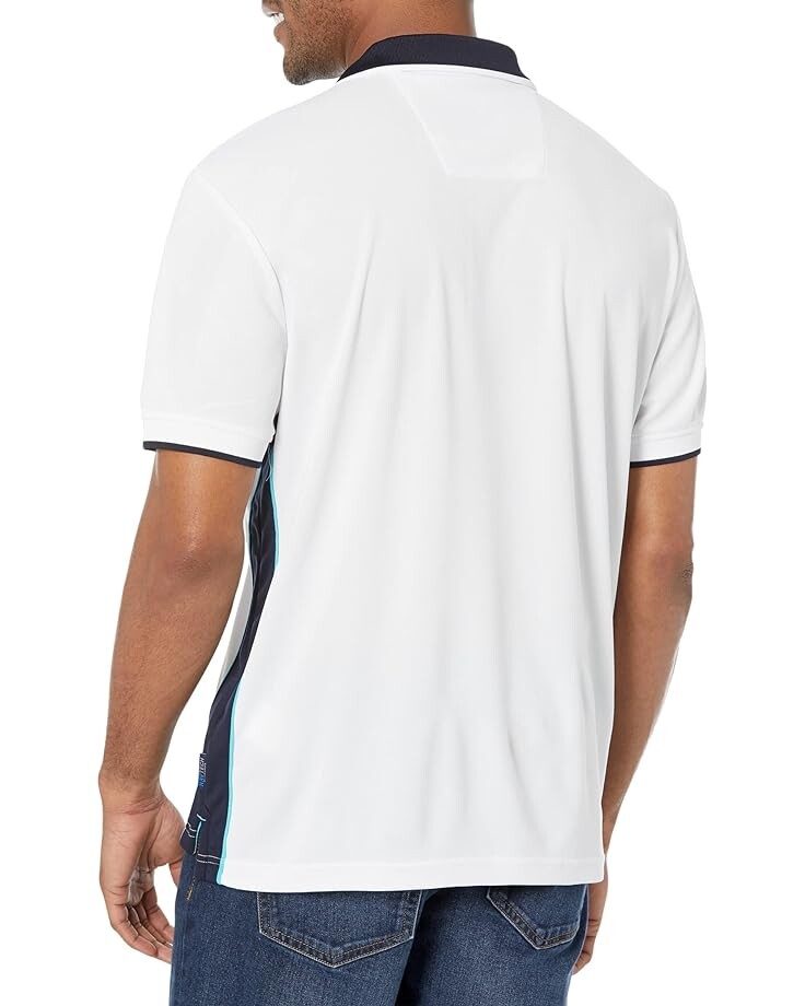 

Поло Nautica Navtech Sustainably Crafted Classic Fit Polo, ярко-белый