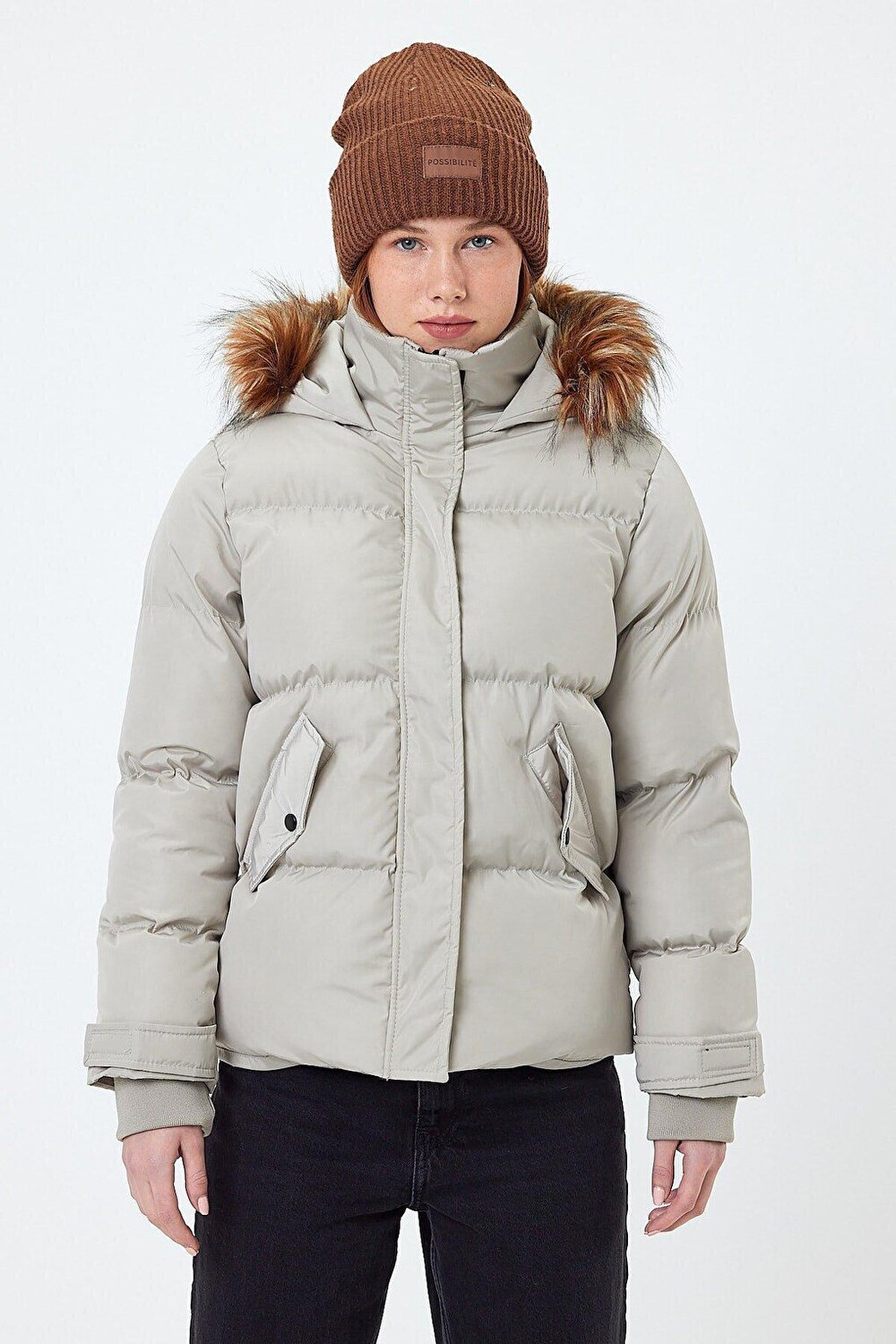 

Пуховик AD-K50460LNW Weyeze, камень