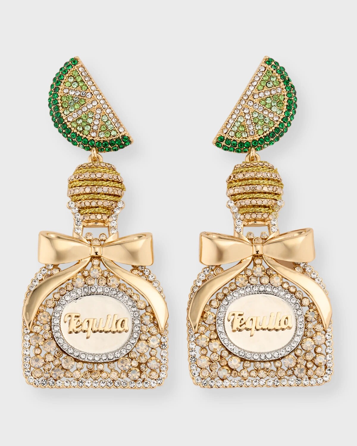 

Серьги-капли Hot Shot с кристаллами BaubleBar, цвет Clear