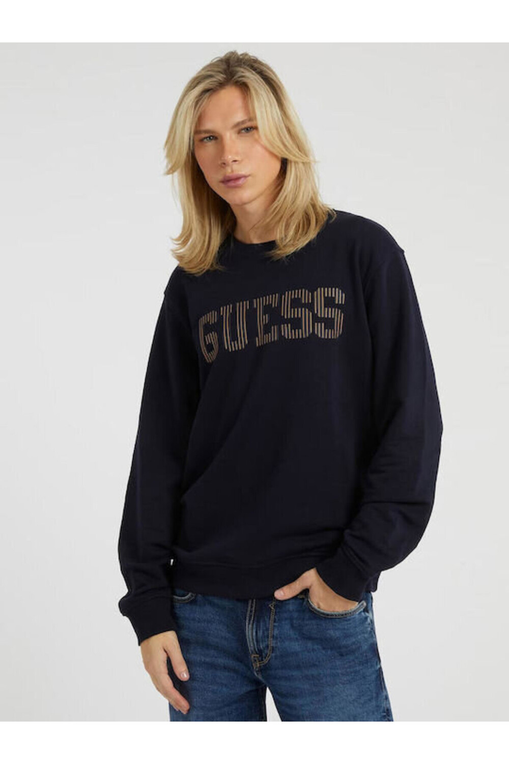 

Мужская толстовка Al High Guess, темно-синий