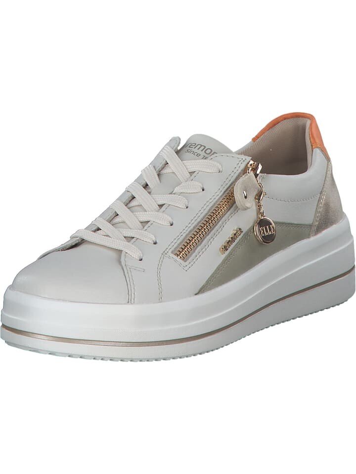 

Элегантные туфли на шнуровке remonte, цвет offwhite/salbei/muschel/orange
