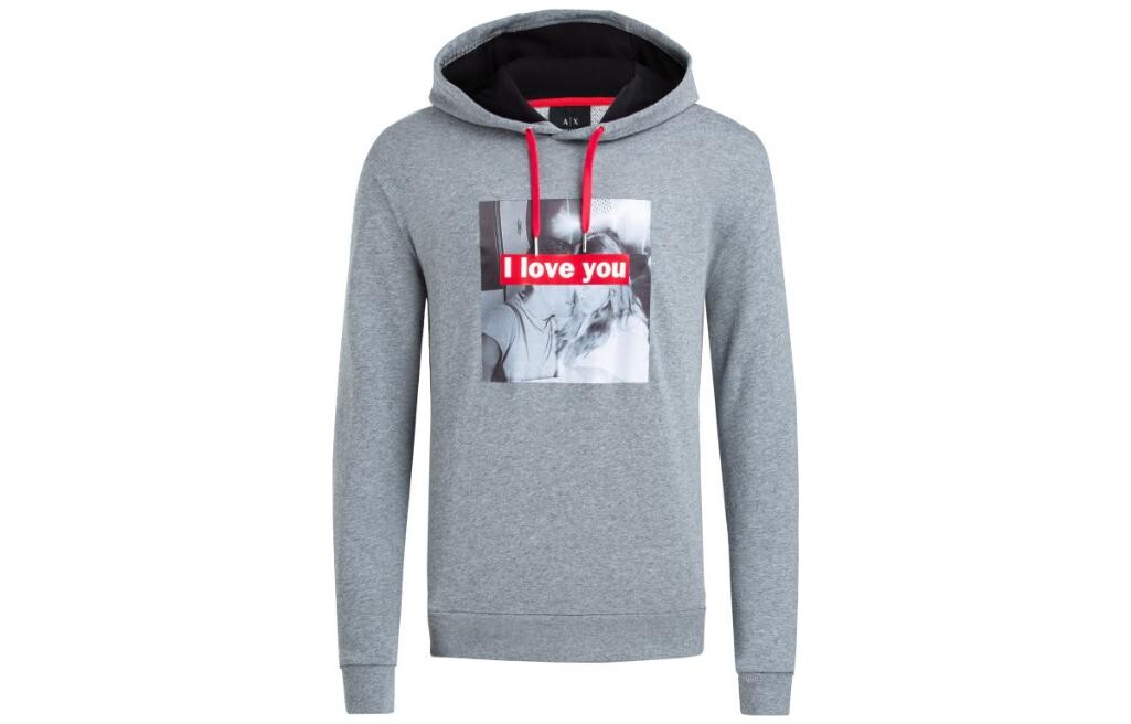 

Толстовка мужская серая Armani Exchange, серый