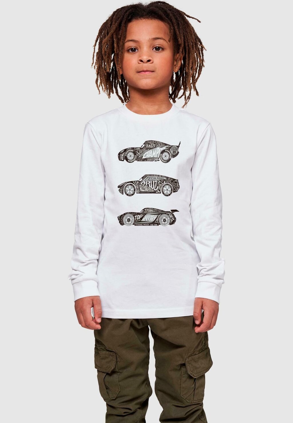 

Рубашка с длинными рукавами CARS-TEXT RACERS ABSOLUTE CULT, цвет white