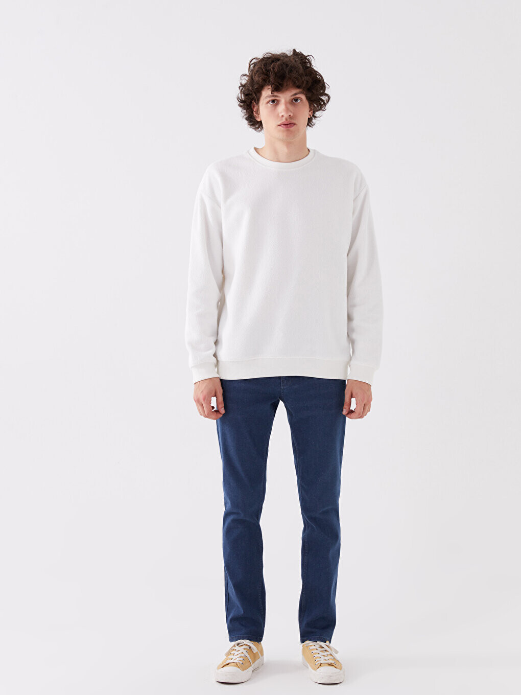 

Мужские джинсовые брюки 750 Slim Fit LCW Jeans, среднее индиго родео