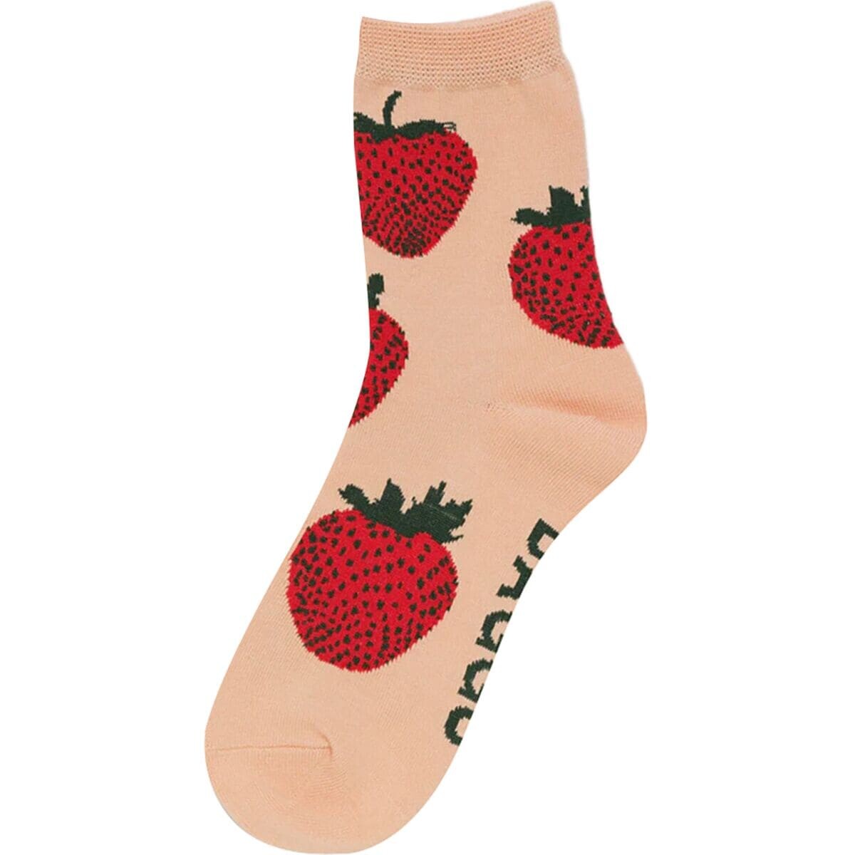 

Носки для экипажа Baggu, цвет strawberry