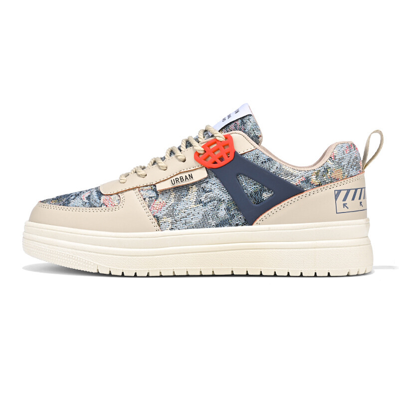 

Кроссовки URBAN AUTHENTIC Skateboarding Shoes Unisex Low-top, бежевый/синий