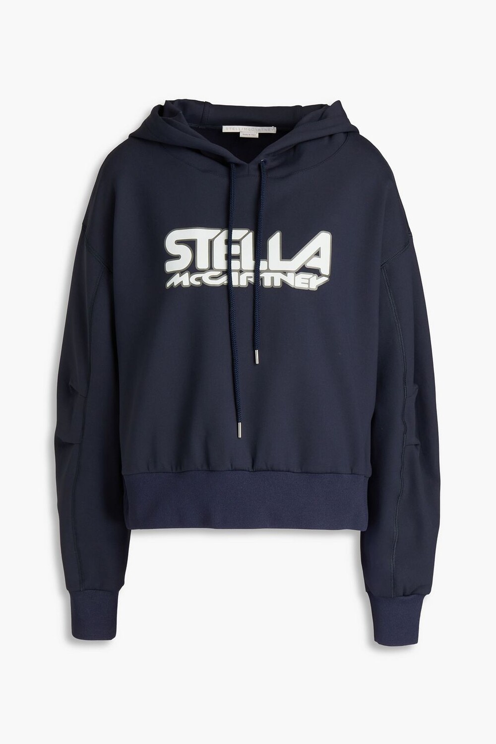 

Худи из технического джерси с принтом Scuba STELLA MCCARTNEY, нави