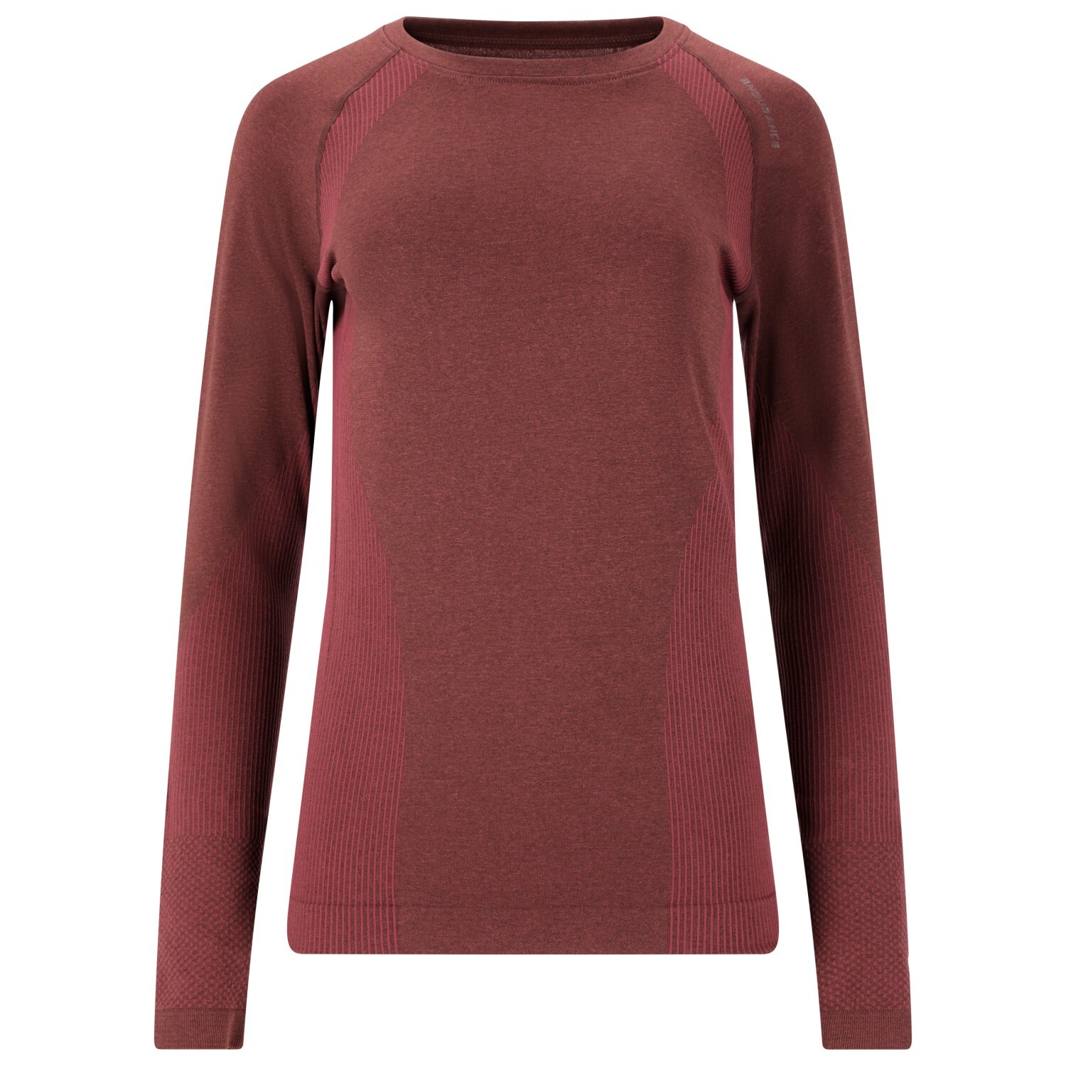 

Функциональная рубашка Endurance Halen Seamless L/S Tee, цвет Fudge