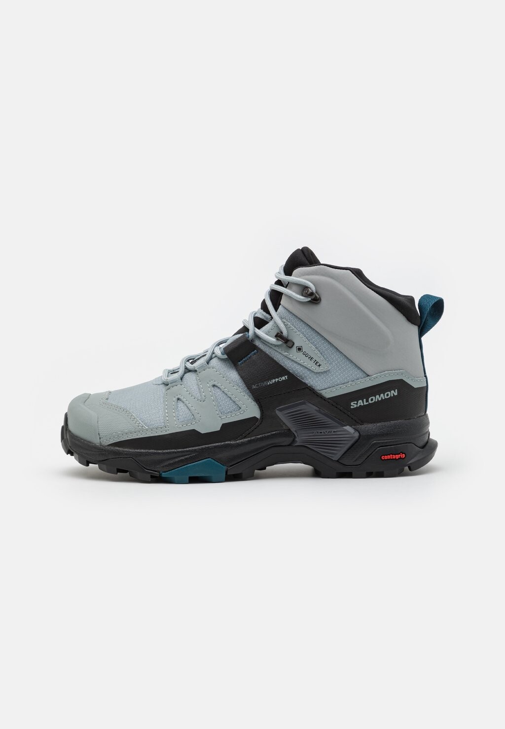 

Кроссовки X ULTRA 4 MID WIDE GTX Salomon, цвет quarry/black/legion blue