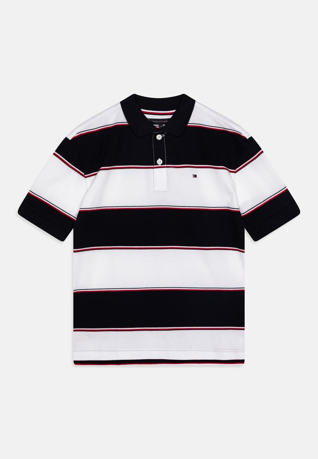 

Рубашка-поло GLOBAL RUGBY STRIPE Tommy Hilfiger, цвет white/blue
