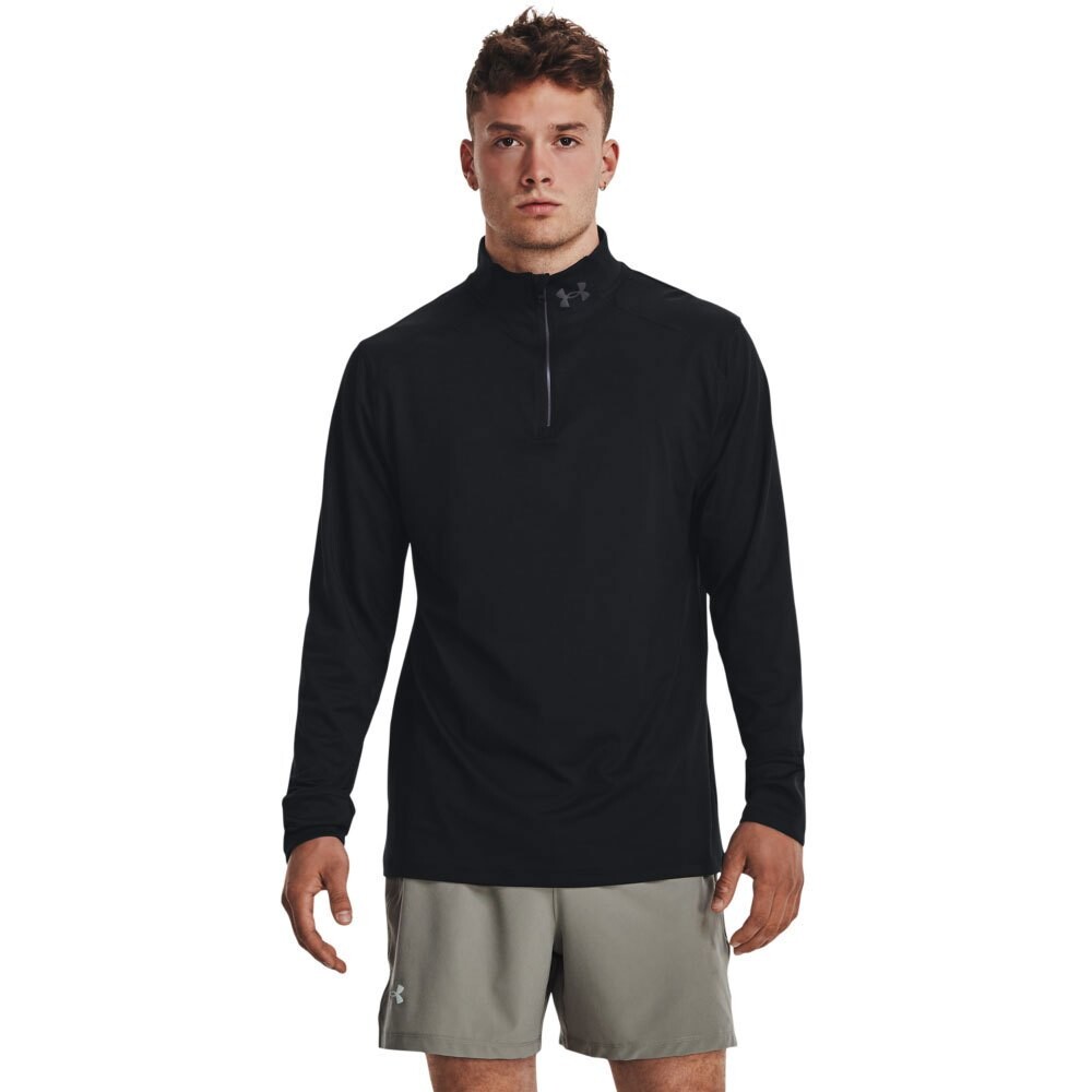 

Толстовка Under Armour Qualifier Run Half Zip, черный