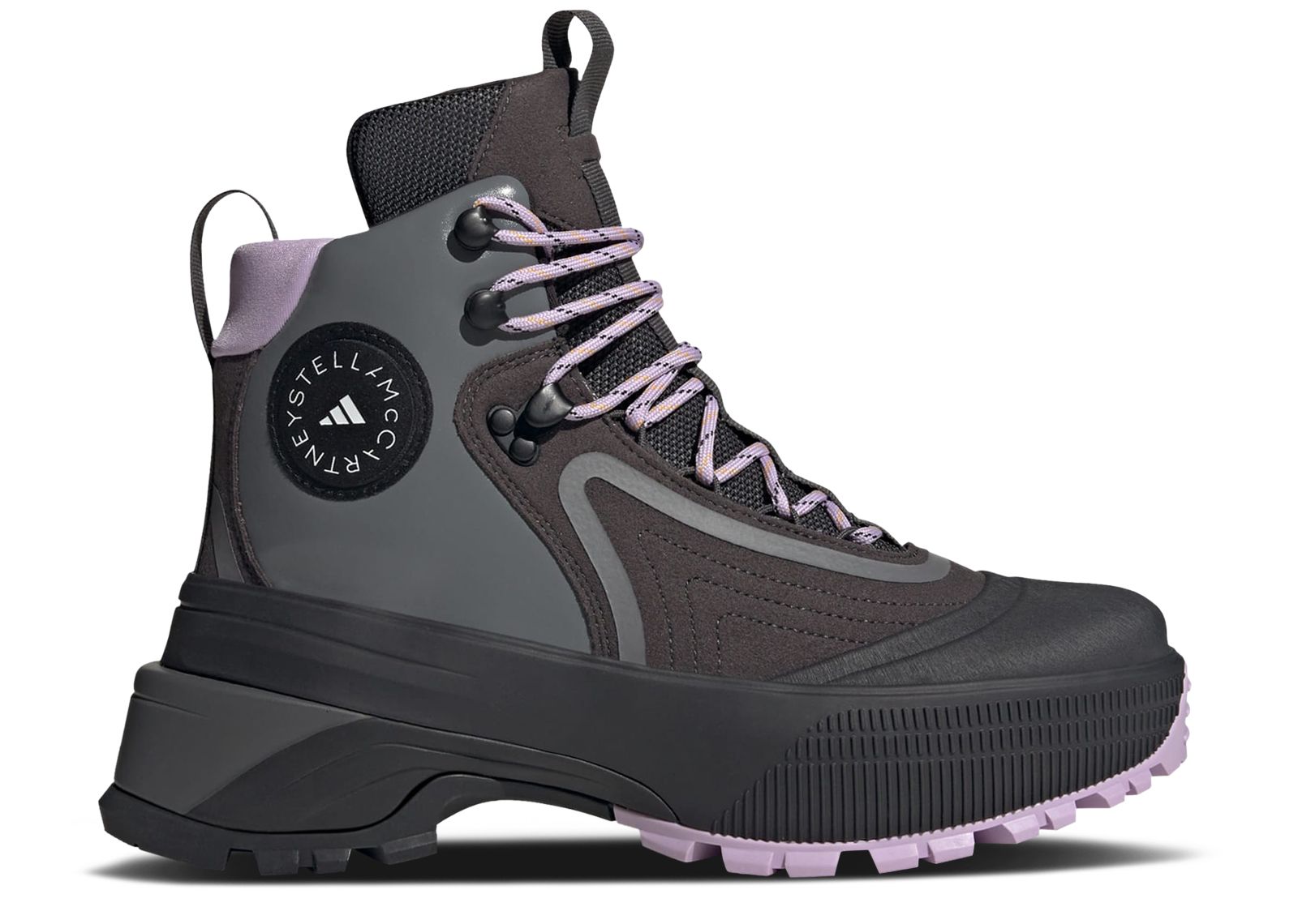 Кроссовки adidas Stella Mccartney X Wmns Terrex Hiking Boot 'Black Purple Glow', черный