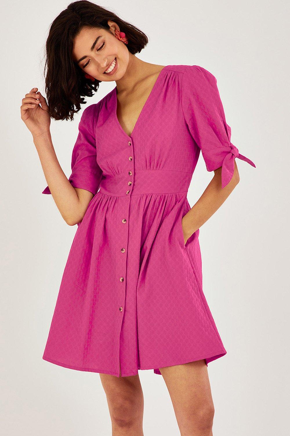 Платье Добби Долли Далила Monsoon, розовый