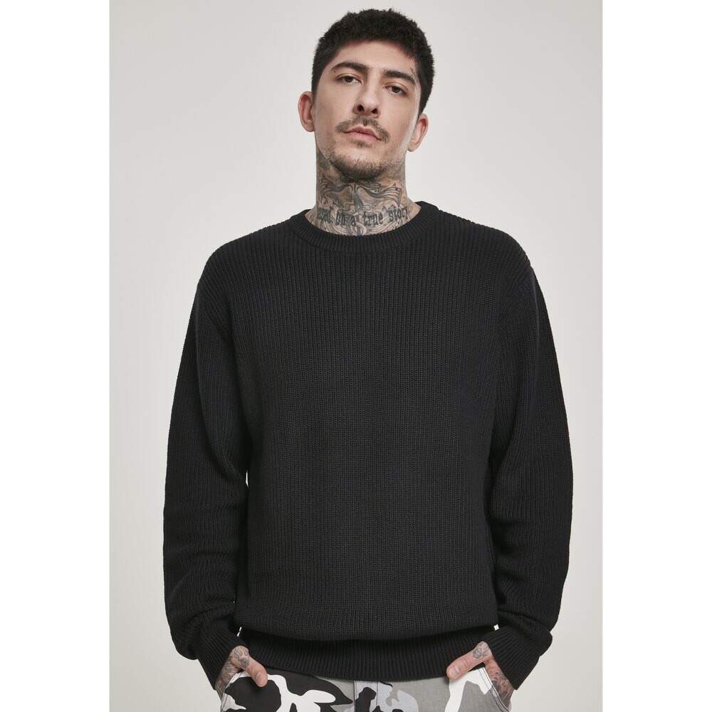 

Свитер Urban Classics T-Shirt Cardigan Titch, черный